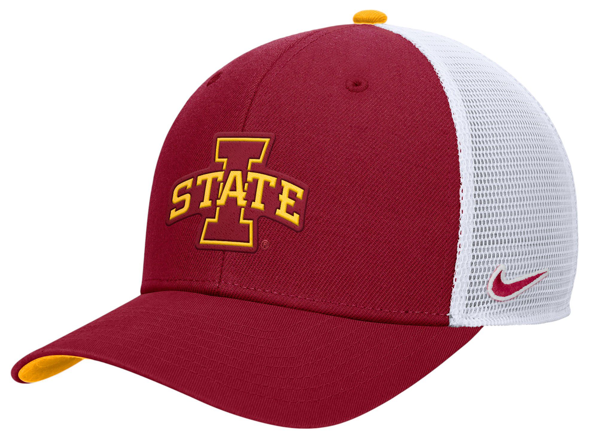 Nike Adult Iowa State Cyclones Crimson Rise Adjustable Trucker Hat product image