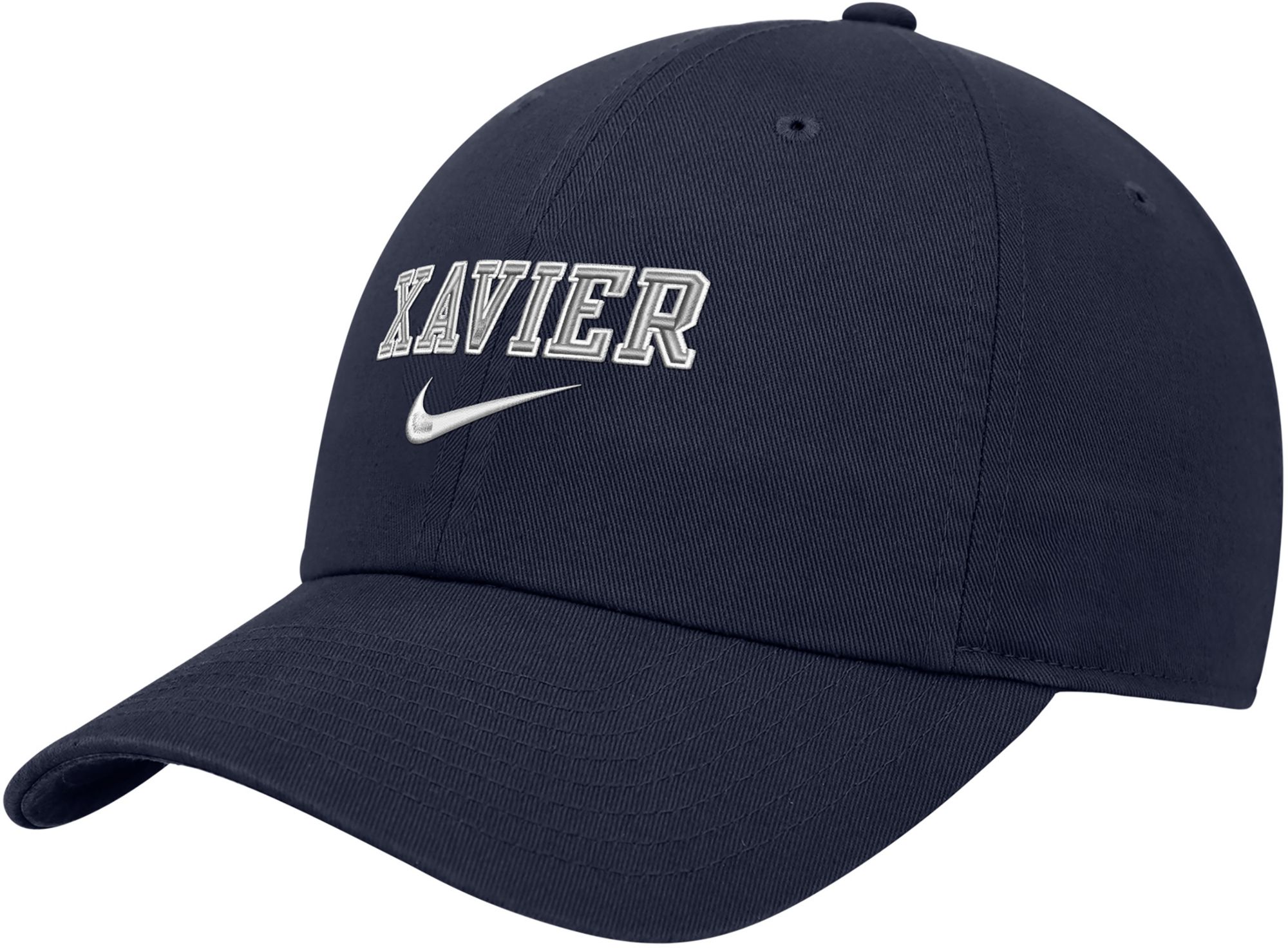 Nike Men's Xavier Musketeers Blue Heritage86 Arch Club Adjustable Hat product image