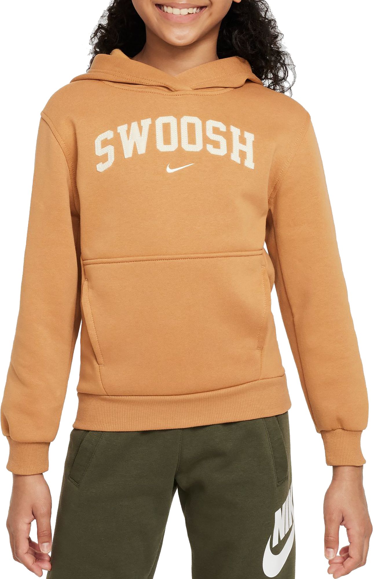 Nike Kids' Sportswear Club Fleece Swoosh Hoodie product image