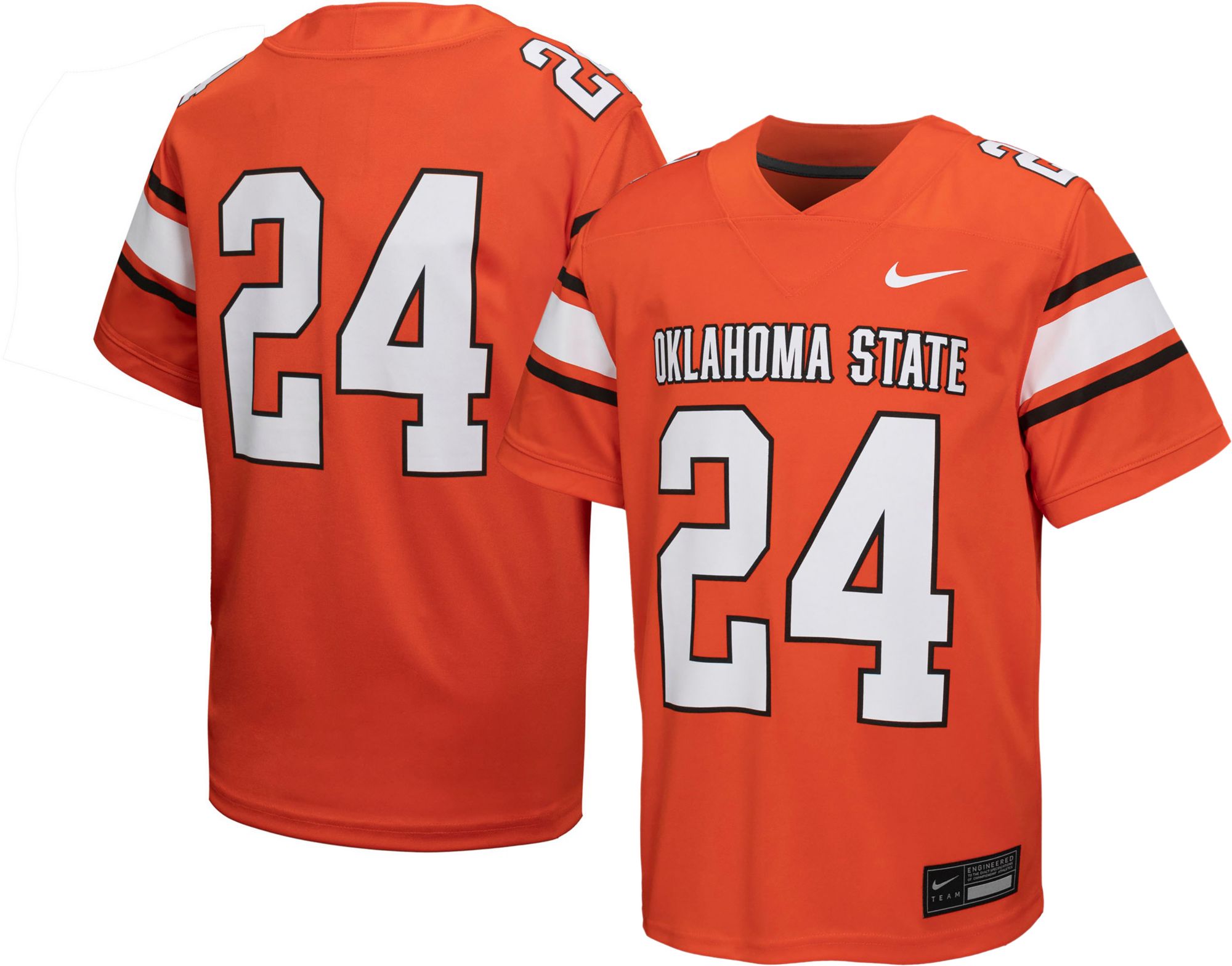 Nike Little Kid's Oklahoma State Cowboys #24 Orange Alternate Replica Football Jersey product image