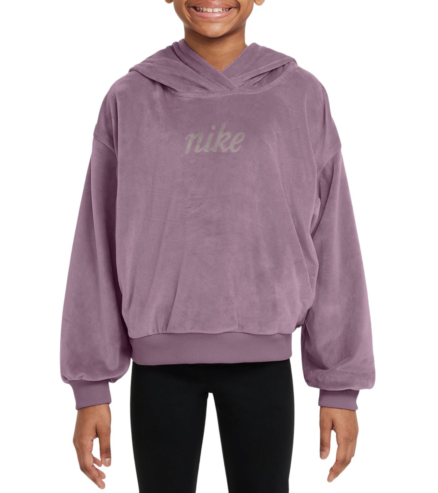 Nike velour pullover on sale