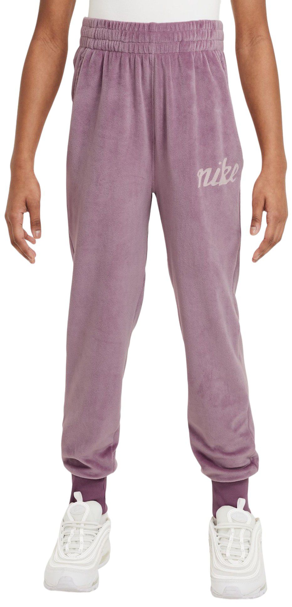 Nike Girls' Sportswear Velour Joggers product image