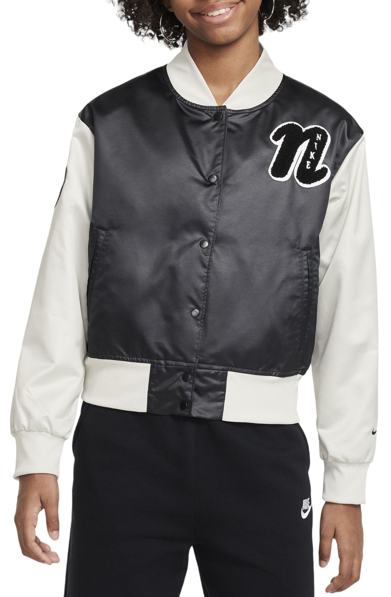 Nike Girls' Sportswear Varsity Jacket product image