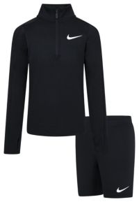 Nike Little Girls' One 1/4-Zip Jacket and Shorts Set | Dick's