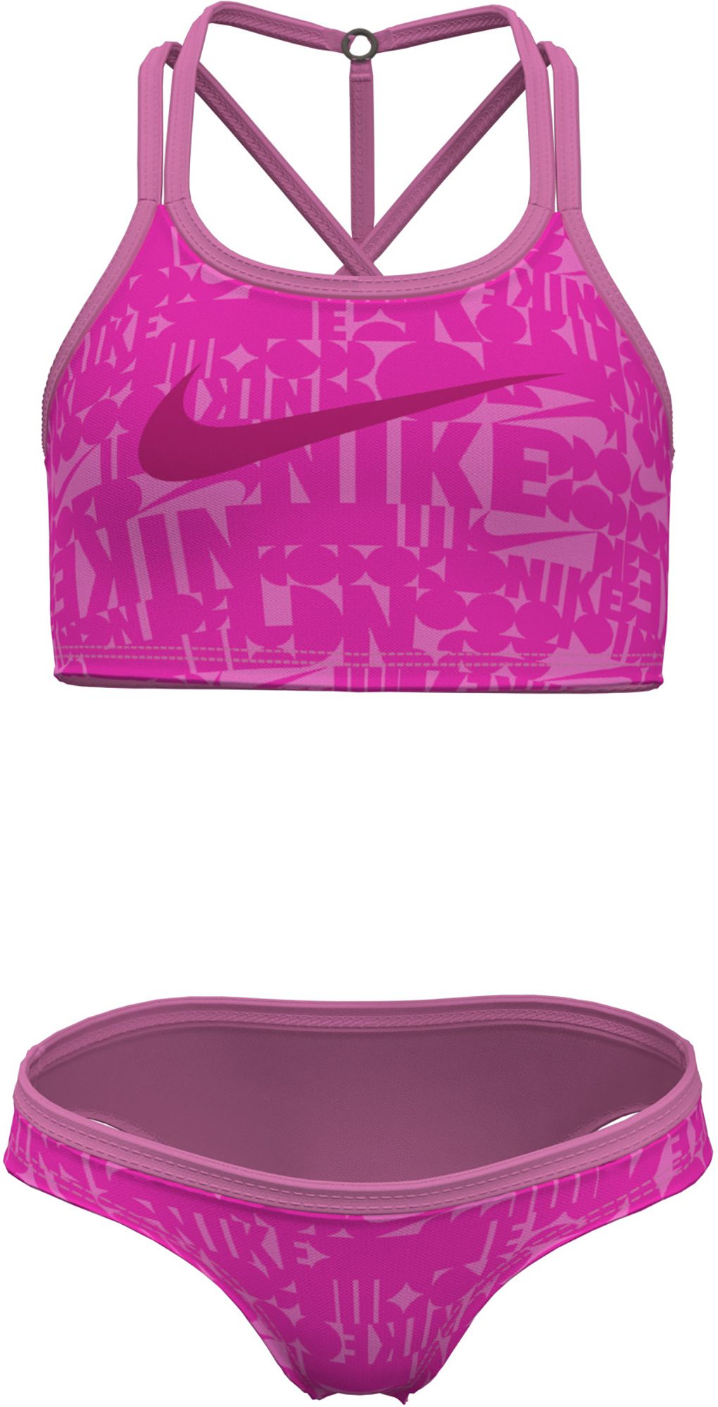 Nike Girls' T-Crossback Midkini Set product image