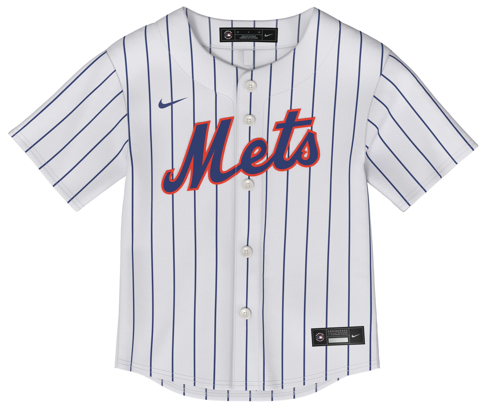 Nike Infant New York Mets White Replica Jersey product image