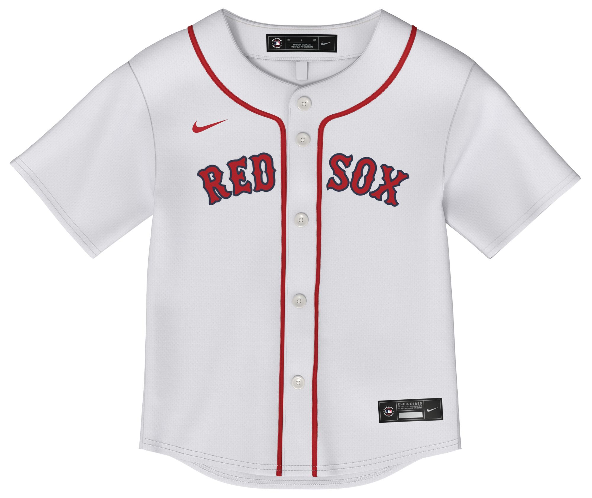 Nike Infant Boston Red Sox White Replica Jersey product image