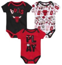 Nike Infant Chicago Bulls 3 Piece Play Ball Creeper Set
