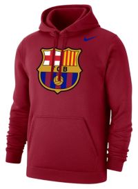 売れ筋商品|||ナイキ カットソー トップス レディース Women's Red Barcelona Essential Pullover Hoodie Red womens-nike-red-barcelona-