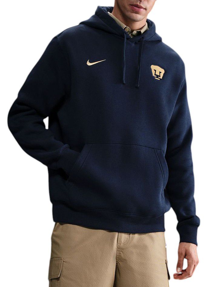 Nike Men's Pumas Navy Logo Pullover Hoodie product image