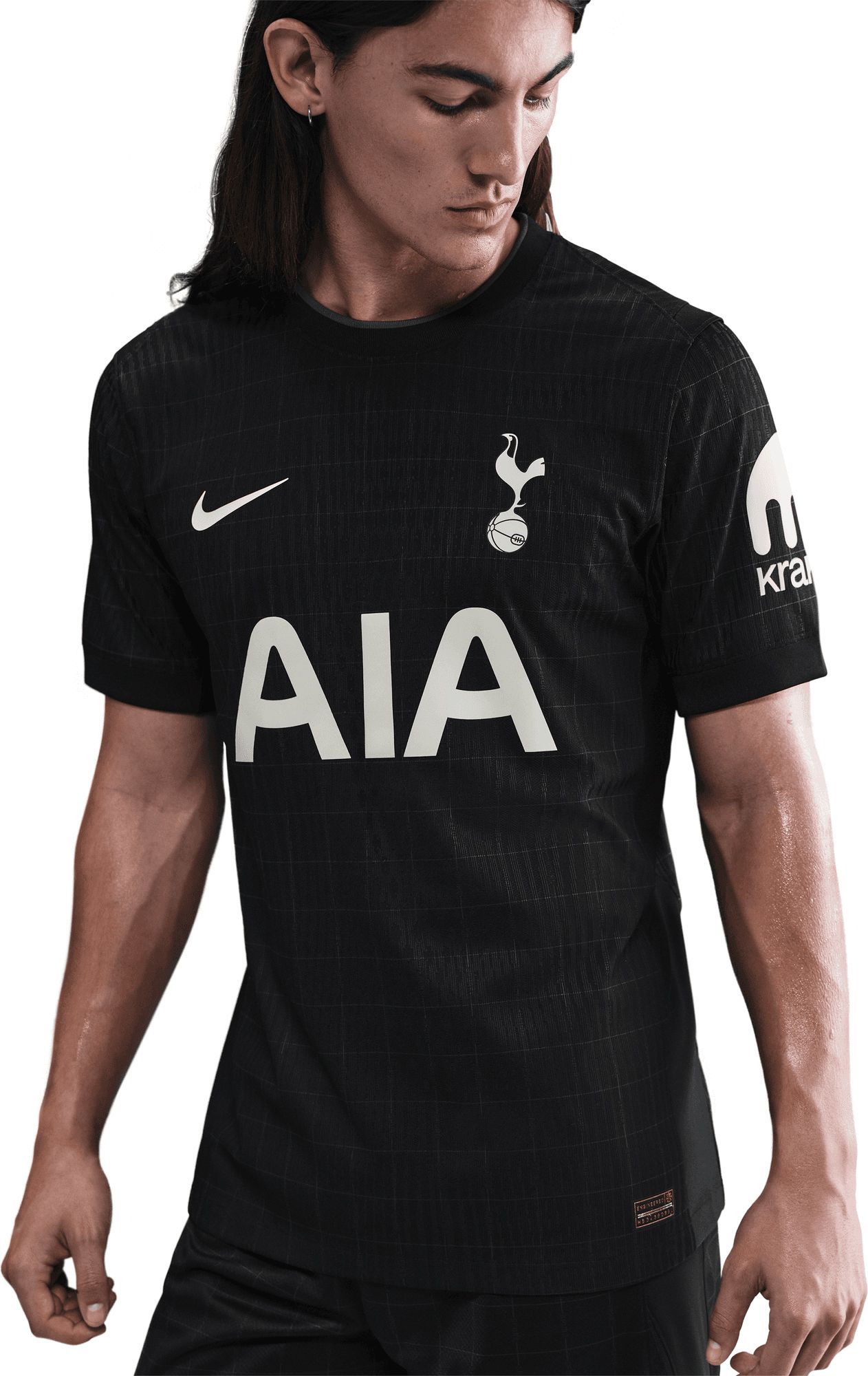 Nike Adult Tottenham Hotspur 2025-26 Black Away Authentic Jersey product image