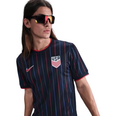 sorry, Nike Adult USMNT 2025 Navy "Heartbeat" Away Replica Jersey is currently out of stock