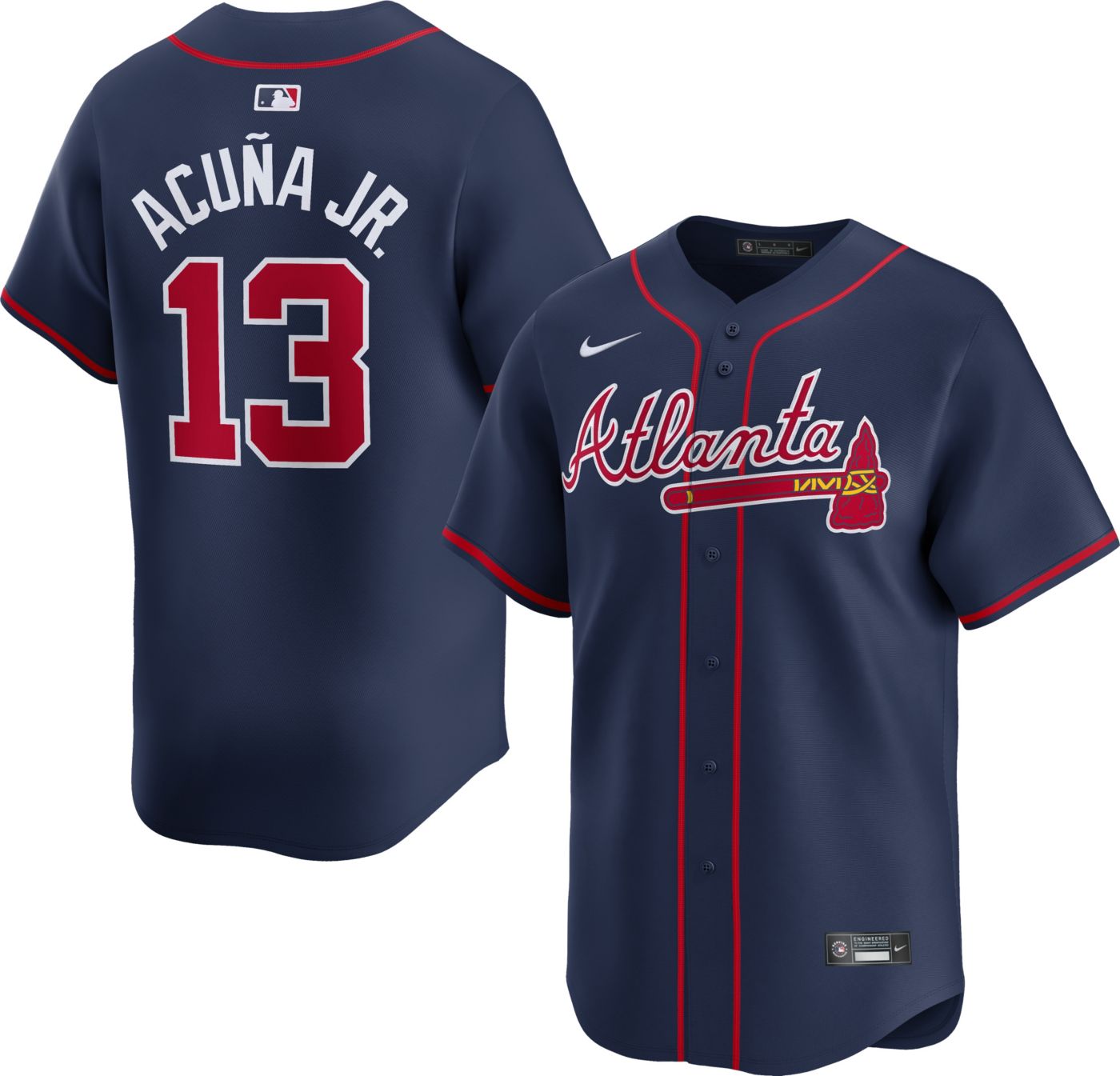 NWT Nike MLB All Star Game 2021 Atlanta Braves Ronald orders Acuna Jr Jersey Men's XL