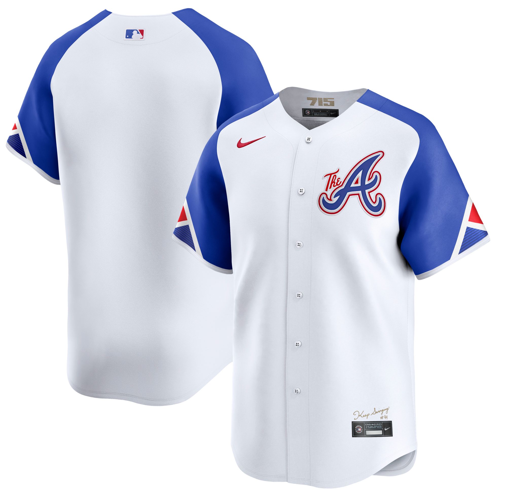 Nike Men's Atlanta Braves City Connect Blank Limited Vapor Jersey product image