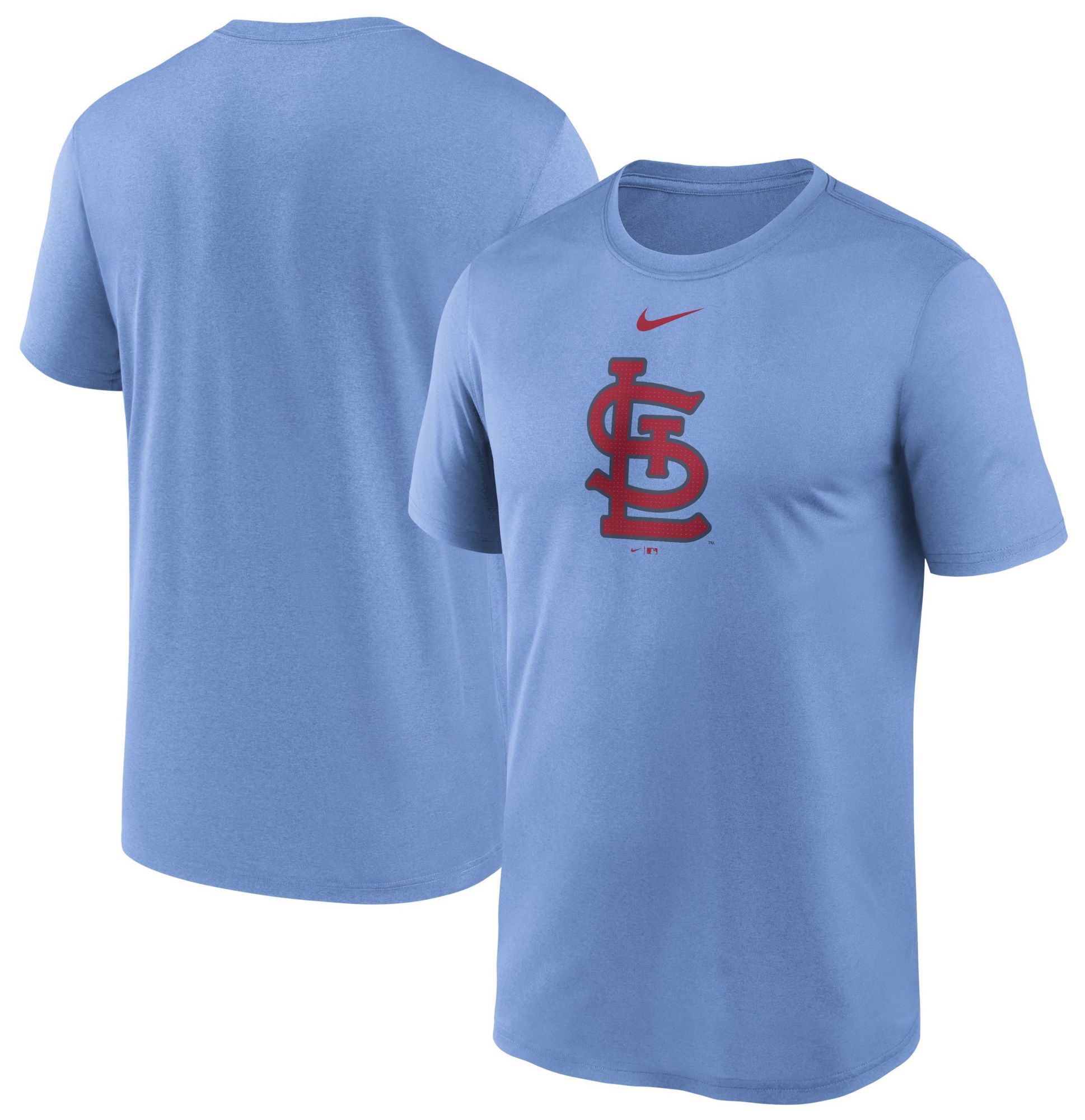 Nike Men's St. Louis Cardinals Blue Icon Logo T-Shirt product image