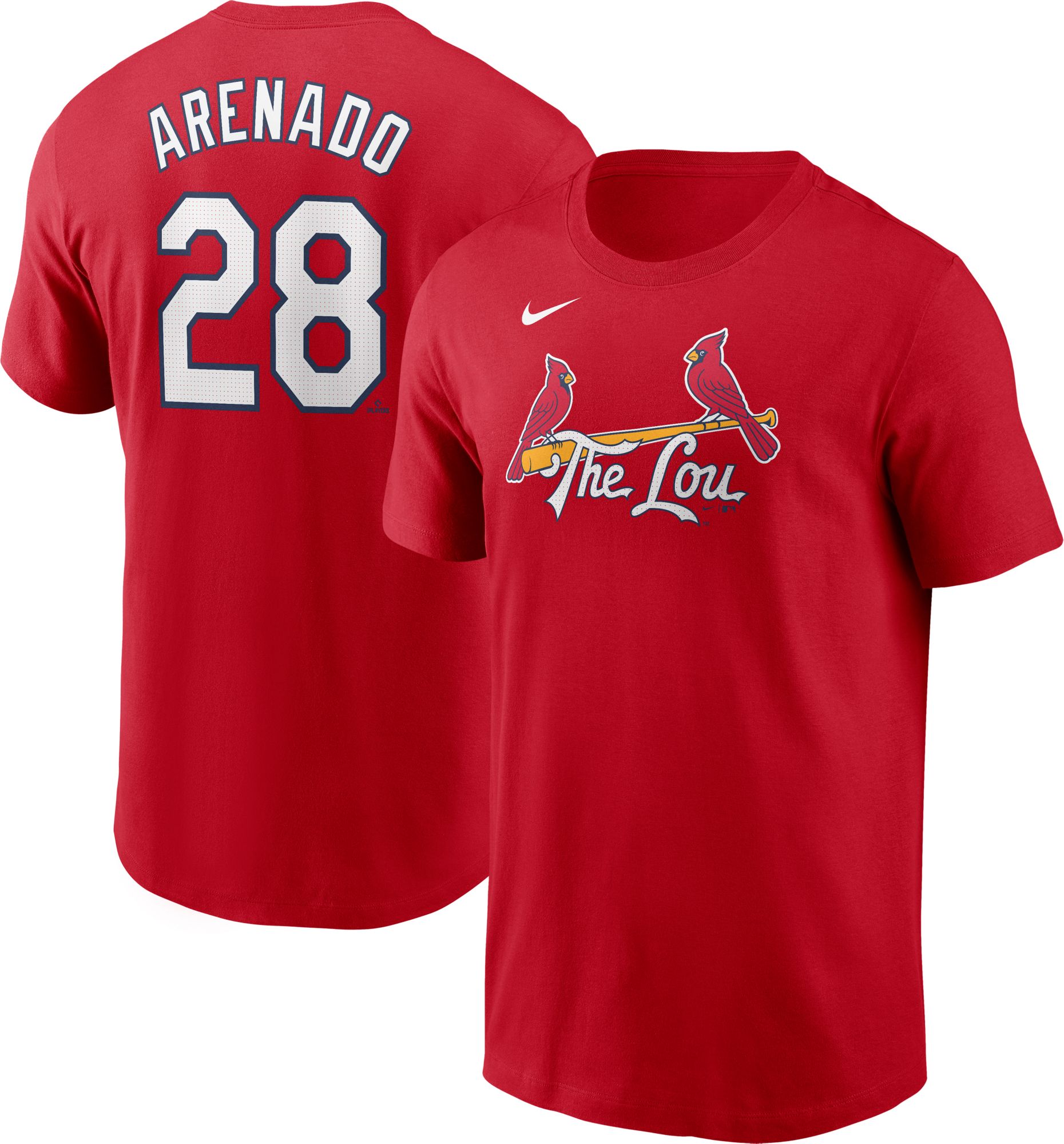 Nike Men's St. Louis Cardinals City Connect Nolan Arenado #28 T-Shirt product image