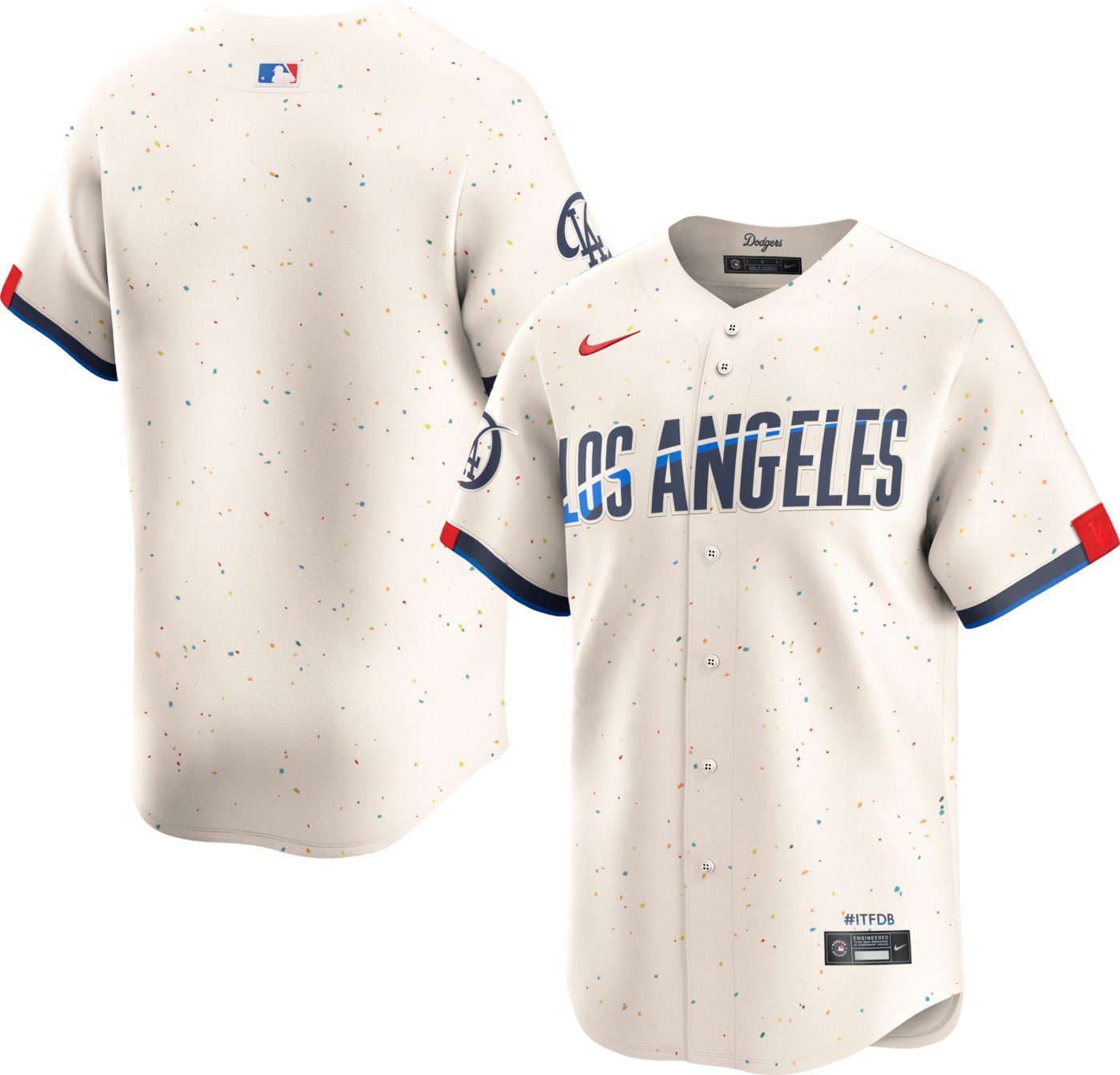 Dodgers offers jersey away pro cut