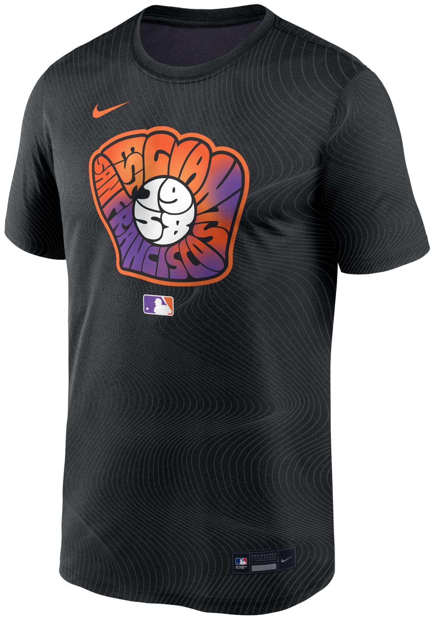 Nike Adult San Francisco Giants City Connect Black Logo T-Shirt product image