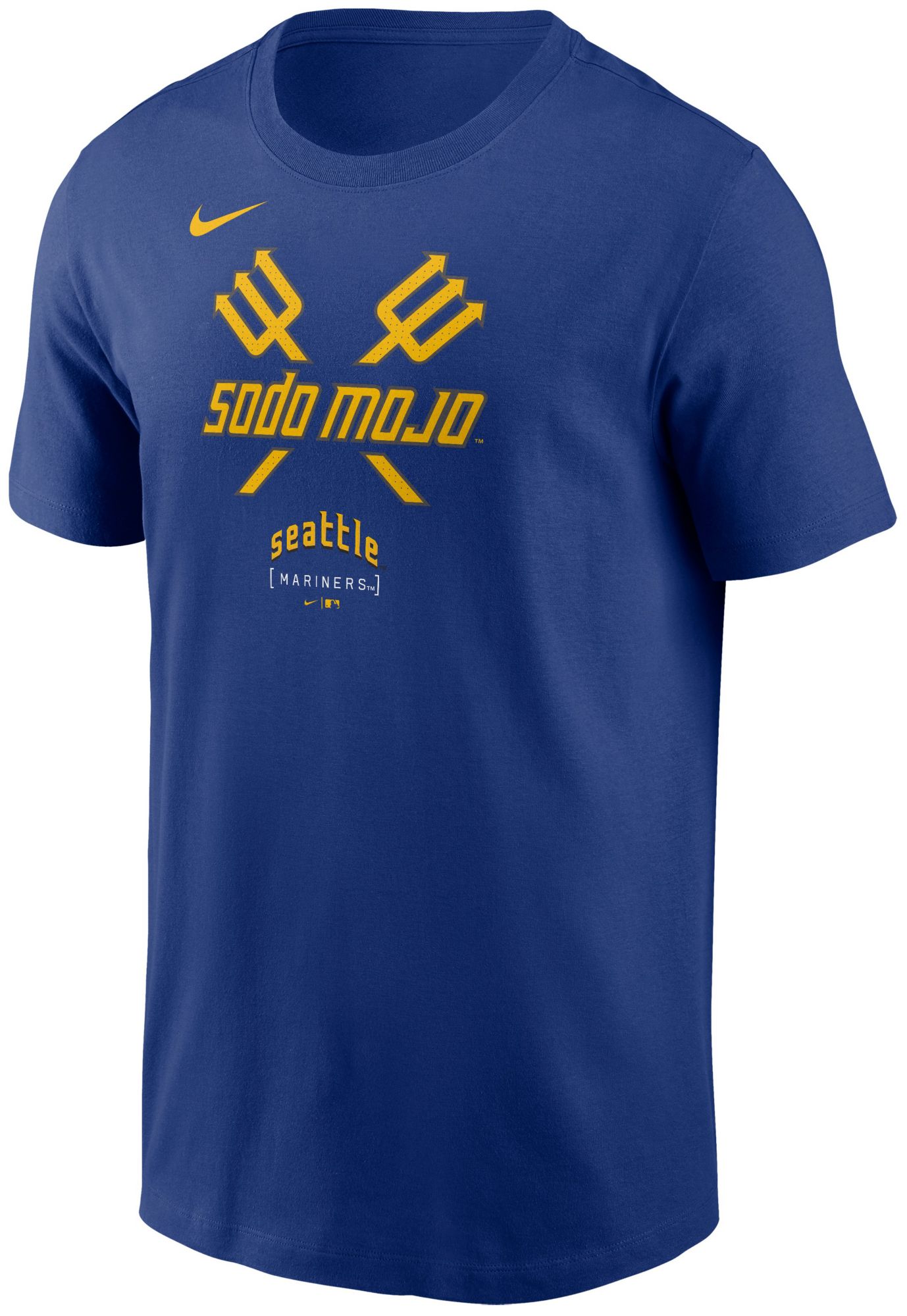 Nike Adult Seattle Mariners City Connect Blue Logo T-Shirt product image
