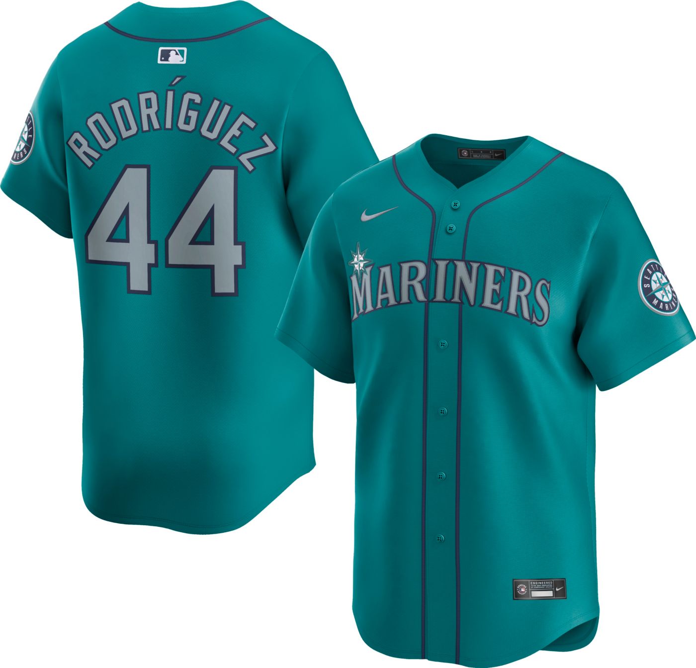 Nike Men s Seattle Mariners Julio Rodriguez 44 Teal Limited Vapor Jersey Dick s Sporting Goods