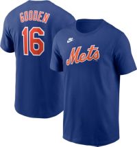 Nike Men's Replica New York Mets Dwight Gooden #16 Blue Cooperstown T ...