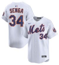 Nike Men's New York Mets Kodai Senga #34 White Limited Jersey