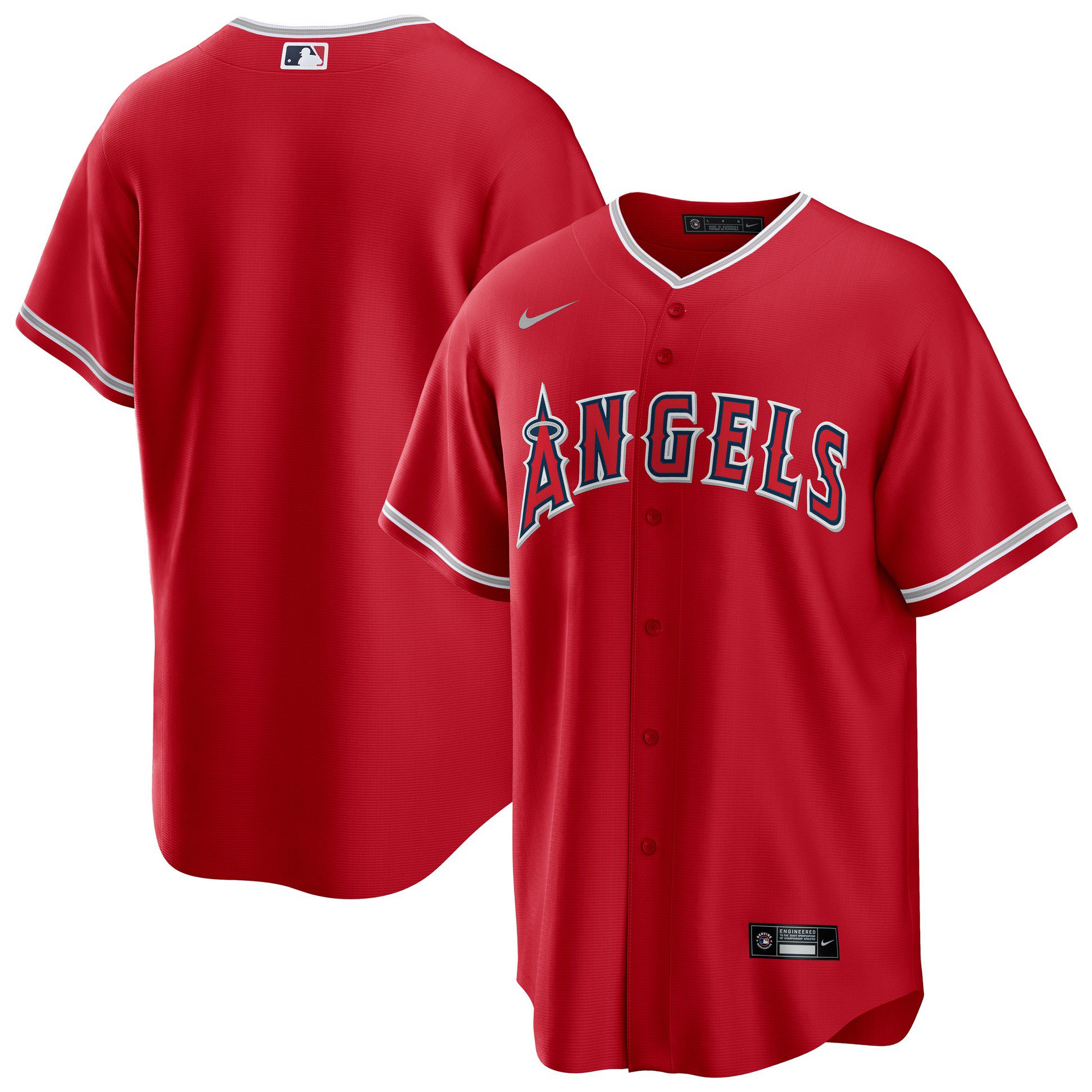 Nike Adult Los Angeles Angels Red Replica Jersey product image