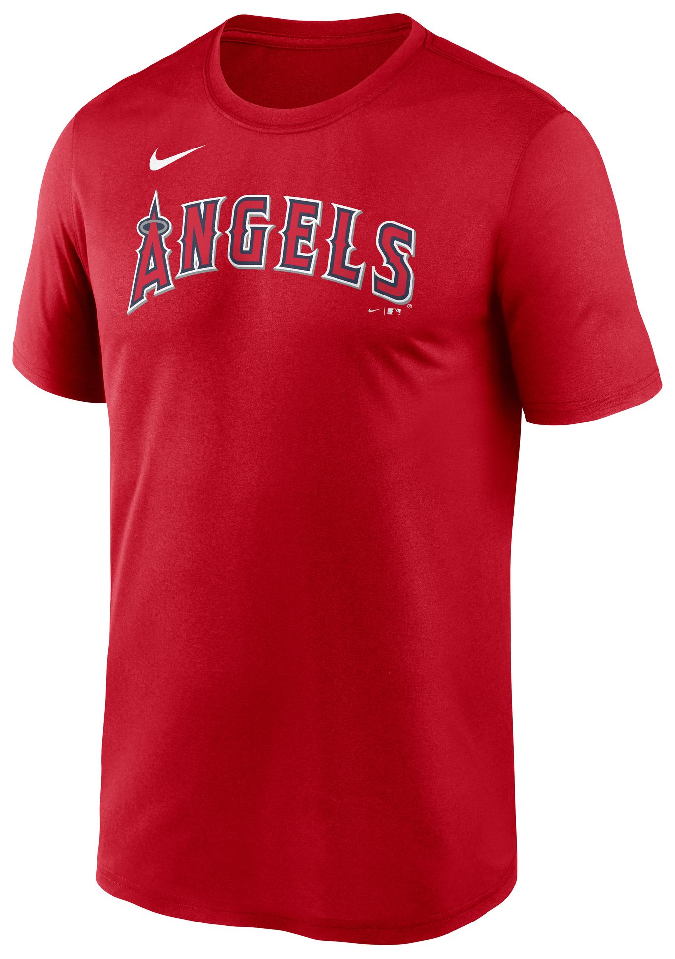 Nike Adult Los Angeles Angels Wordmark Legend Red T-Shirt product image