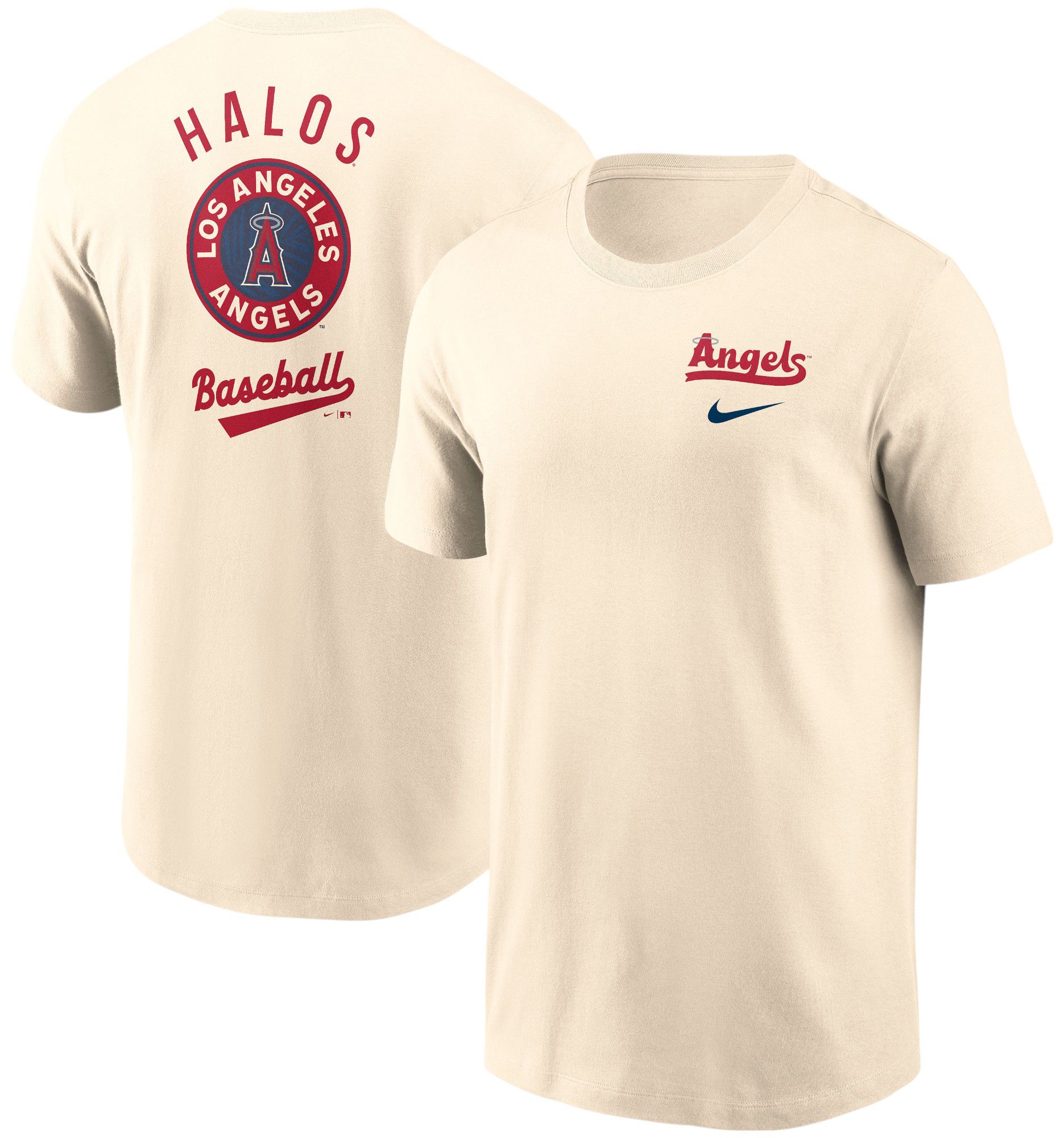 Nike Adult Los Angeles Angels City Connect Tan Logo T-Shirt product image