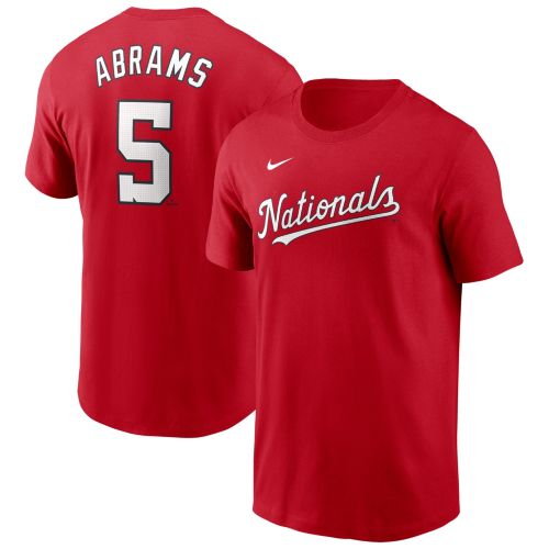 Nike Men's Washington Nationals CJ Abrams #5 Navy Replica Jersey