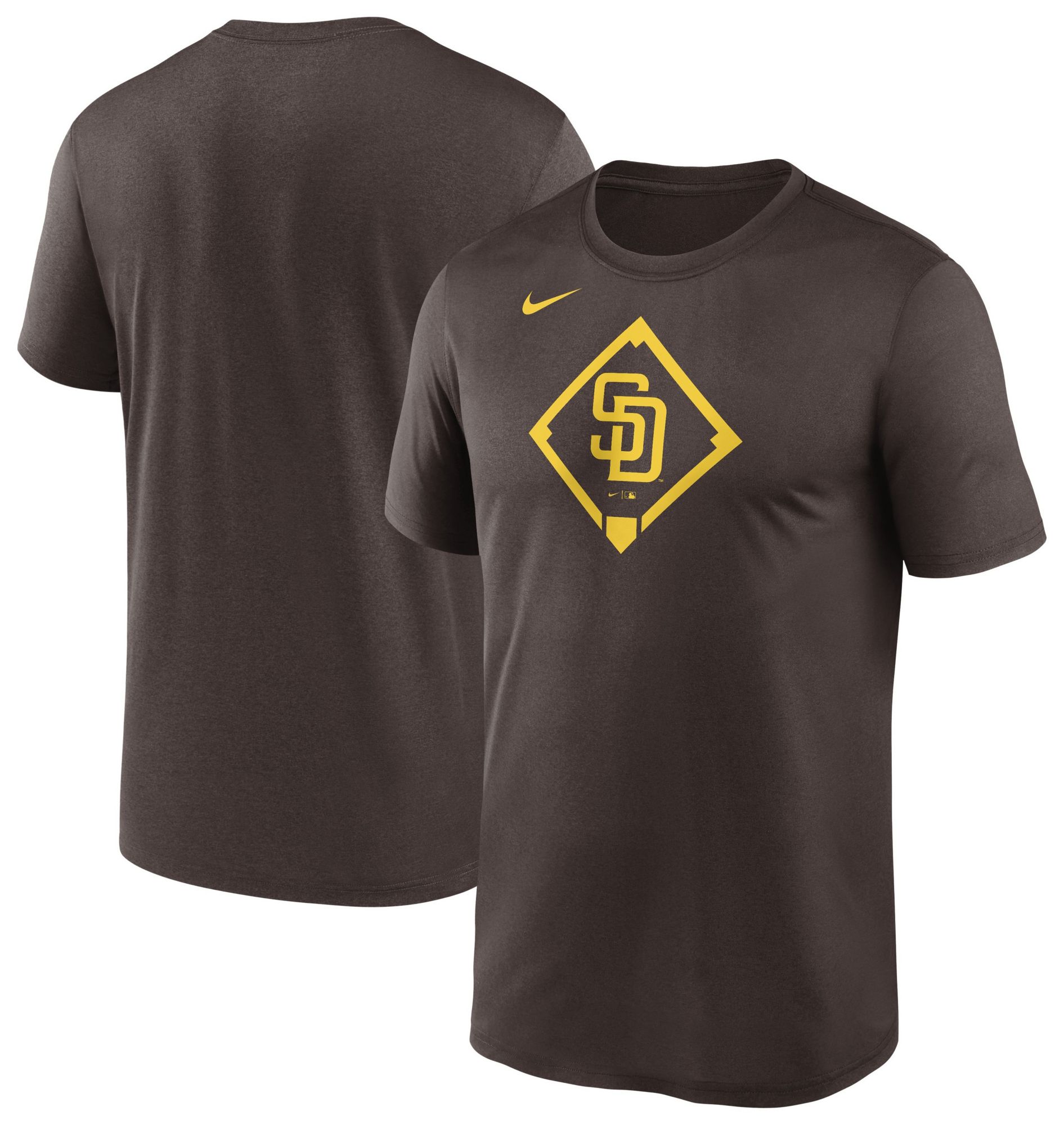 Nike Men's San Diego Padres Brown Icon Legend T-Shirt product image