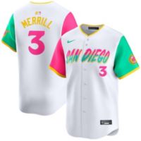 Nike Adult San Diego Padres City Connect White Jackson Merrill #3