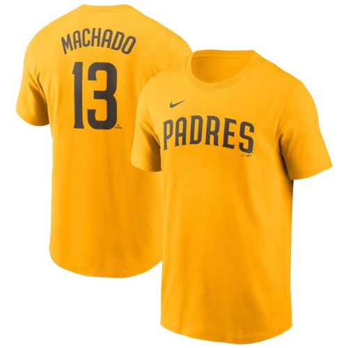 Nike Men's San Diego Padres Fernando Tatis Jr. #23 Yellow T-Shirt