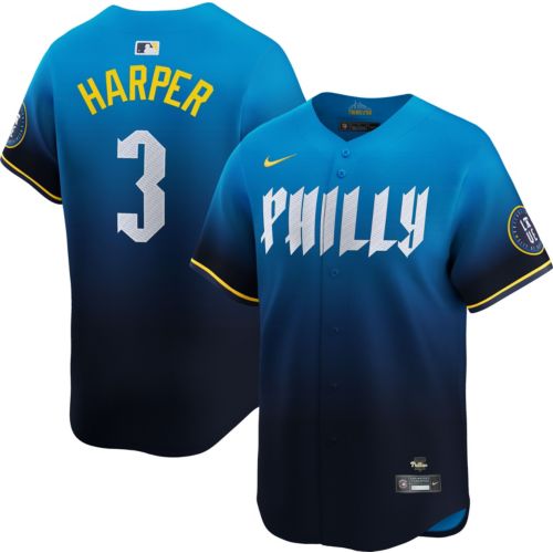 NIKE Phillies ユニフォーム　XL Nike Adult Philadelphia Phillies City Connect Blue Blank Limited