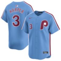 Philadelphia Phillies shops #3 Bryce Harper Cream Nike Jersey Men’s Large NWT