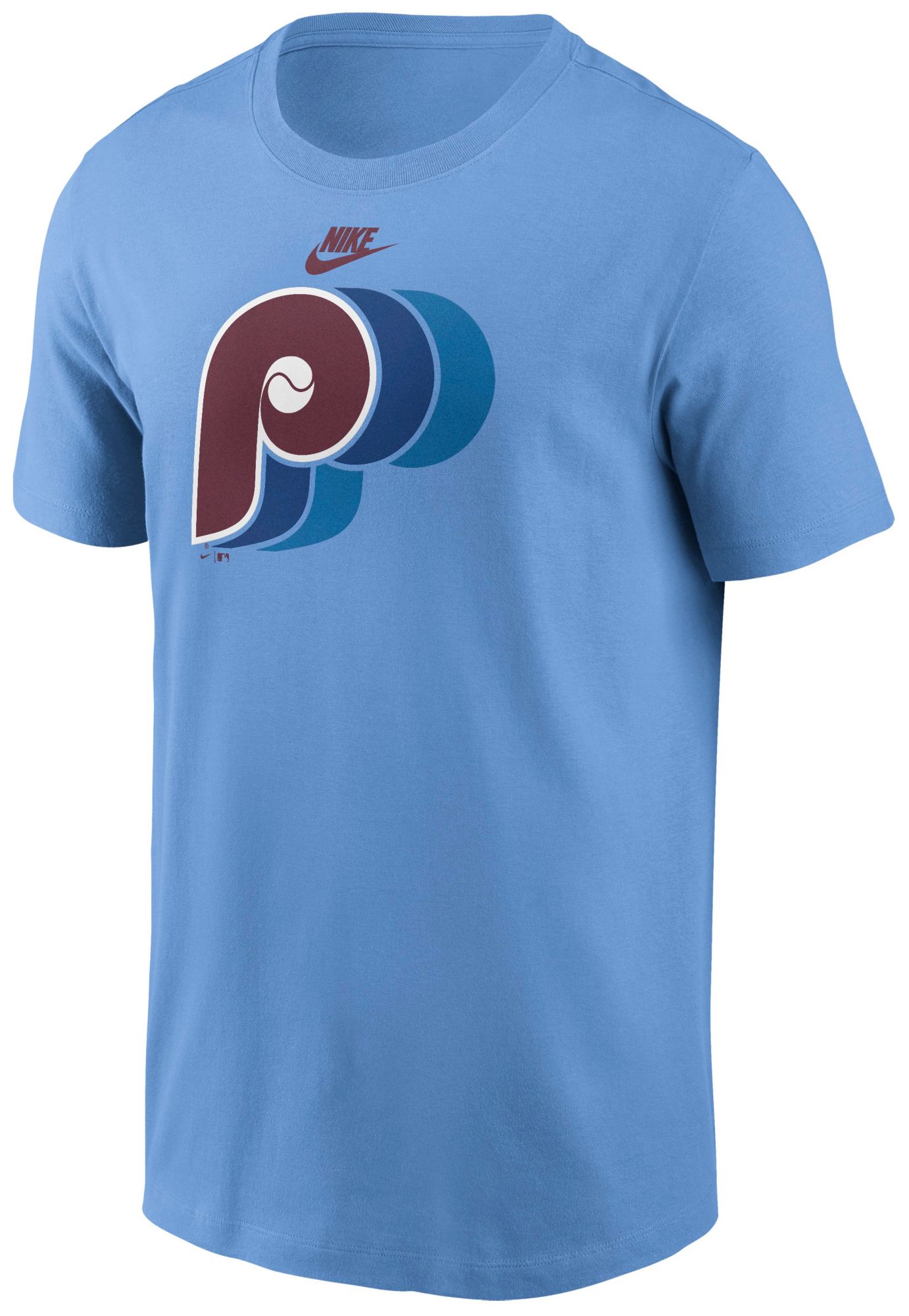 Nike Men's Philadelphia Phillies Blue Logo T-Shirt product image