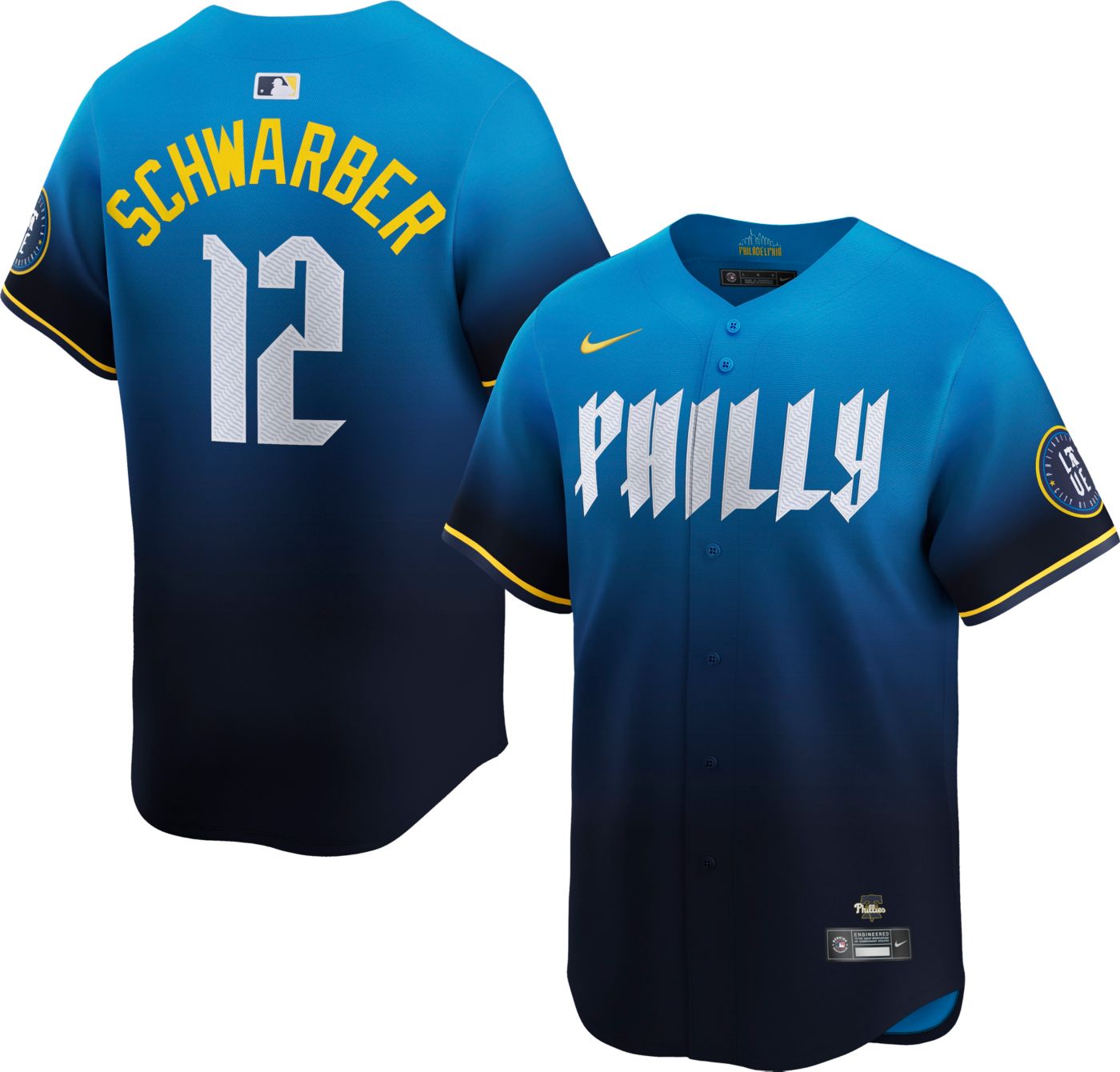 Nike Men s Philadelphia Phillies 2024 City Connect Kyle Schwarber 12 Limited Vapor Jersey Dick s Sporting Goods
