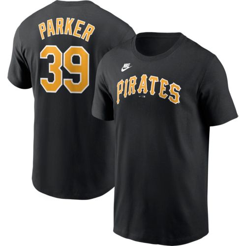 Nike Men's Pittsburgh Pirates Oneil Cruz #15 Black T-Shirt