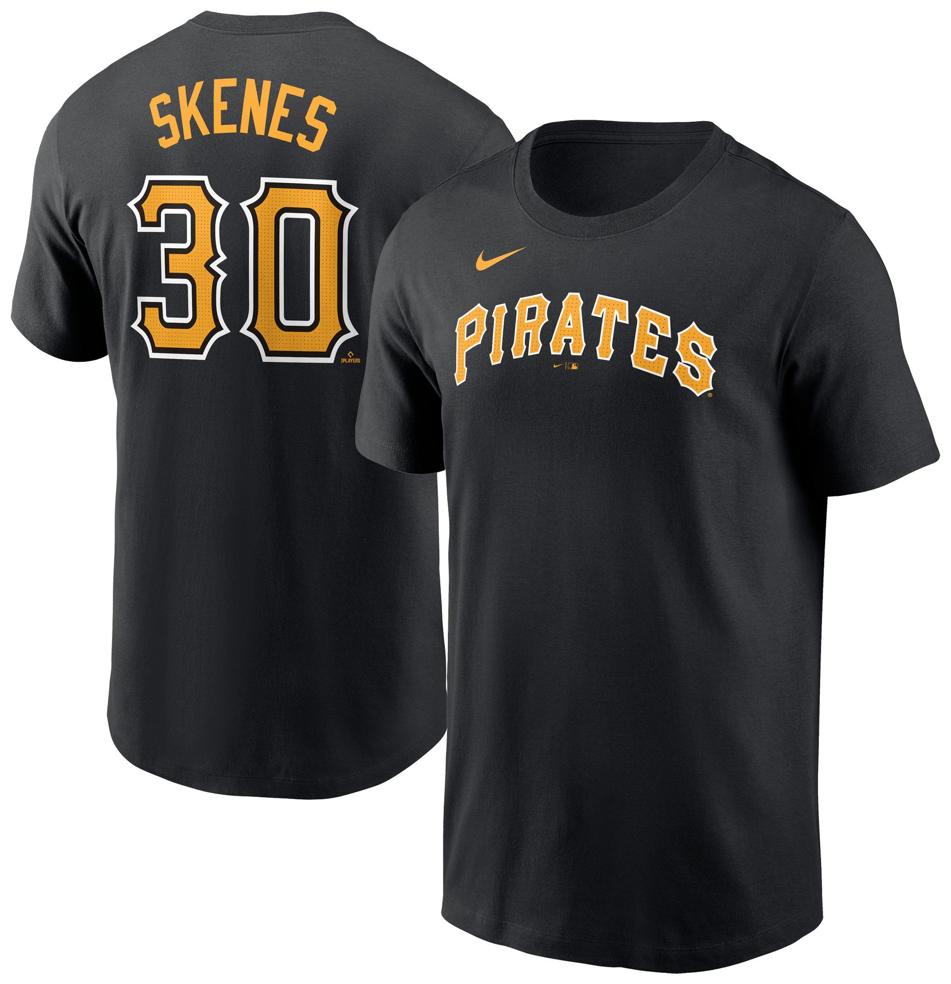 Nike Adult Pittsburgh Pirates Paul Skenes #30 Black T-Shirt product image