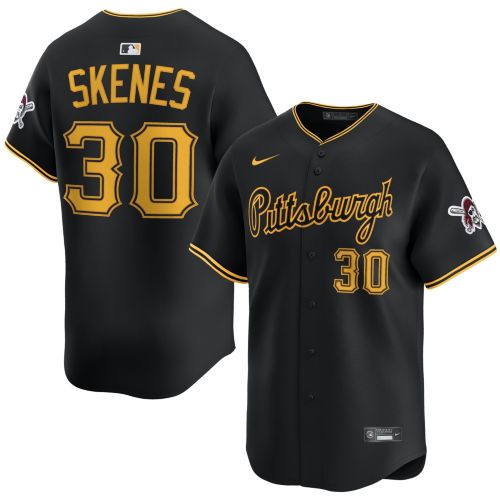 Nike Adult Pittsburgh Pirates Black Oneil Cruz #15 Limited Jersey