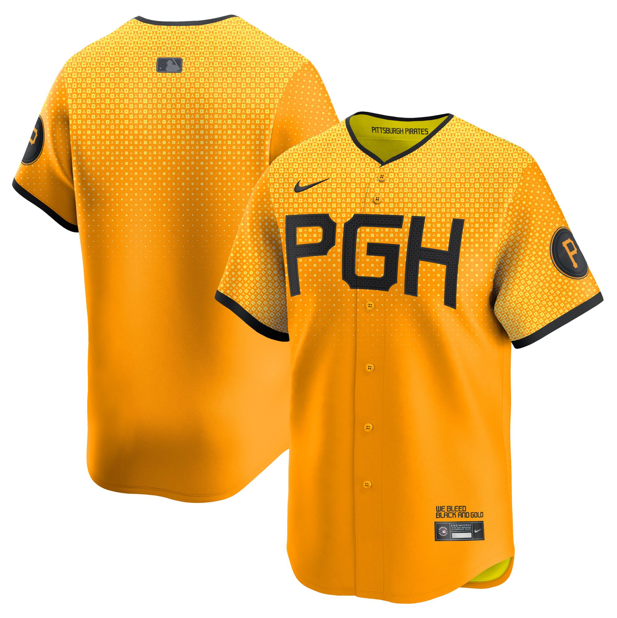 Nike Men's Pittsburgh Pirates City Connect Blank Limited Vapor Jersey product image