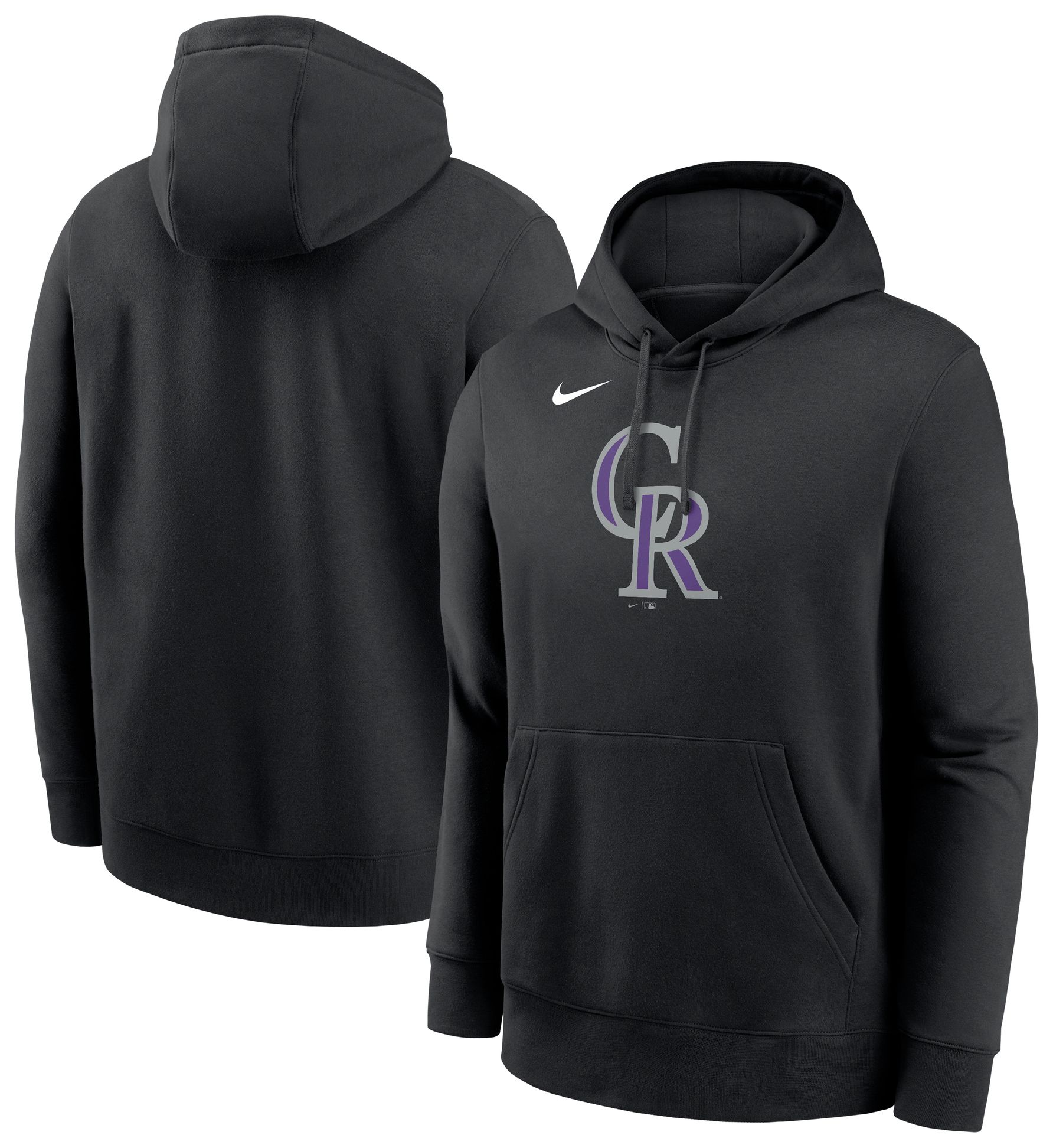 Nike Adult Colorado Rockies Club Black Hoodie product image