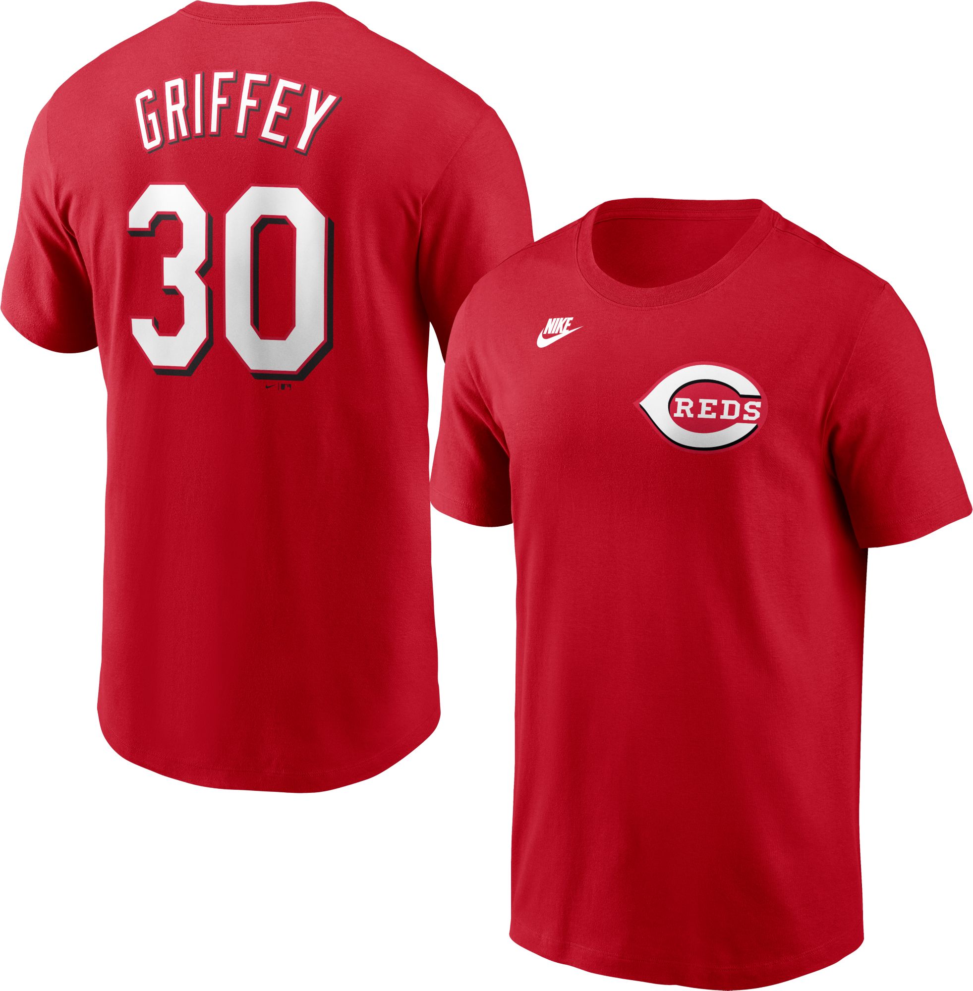 Nike Men's Cincinnati Reds Ken Griffey Jr. #30 Red T-Shirt product image