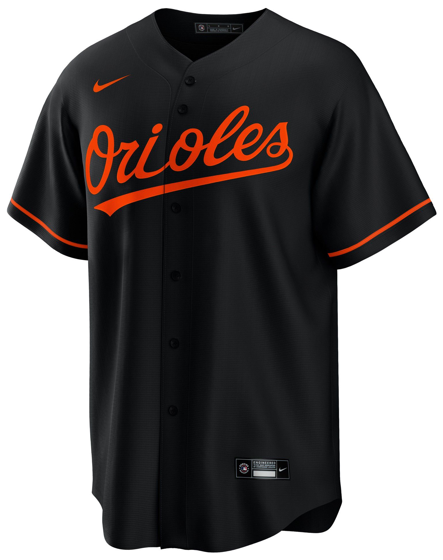 Nike Adult Baltimore Orioles Black Replica Jersey product image