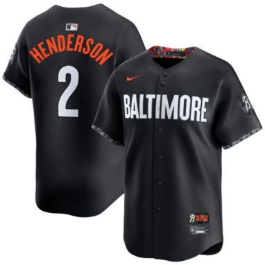 Nike Adult Baltimore Orioles City Connect Black Gunnar Henderson