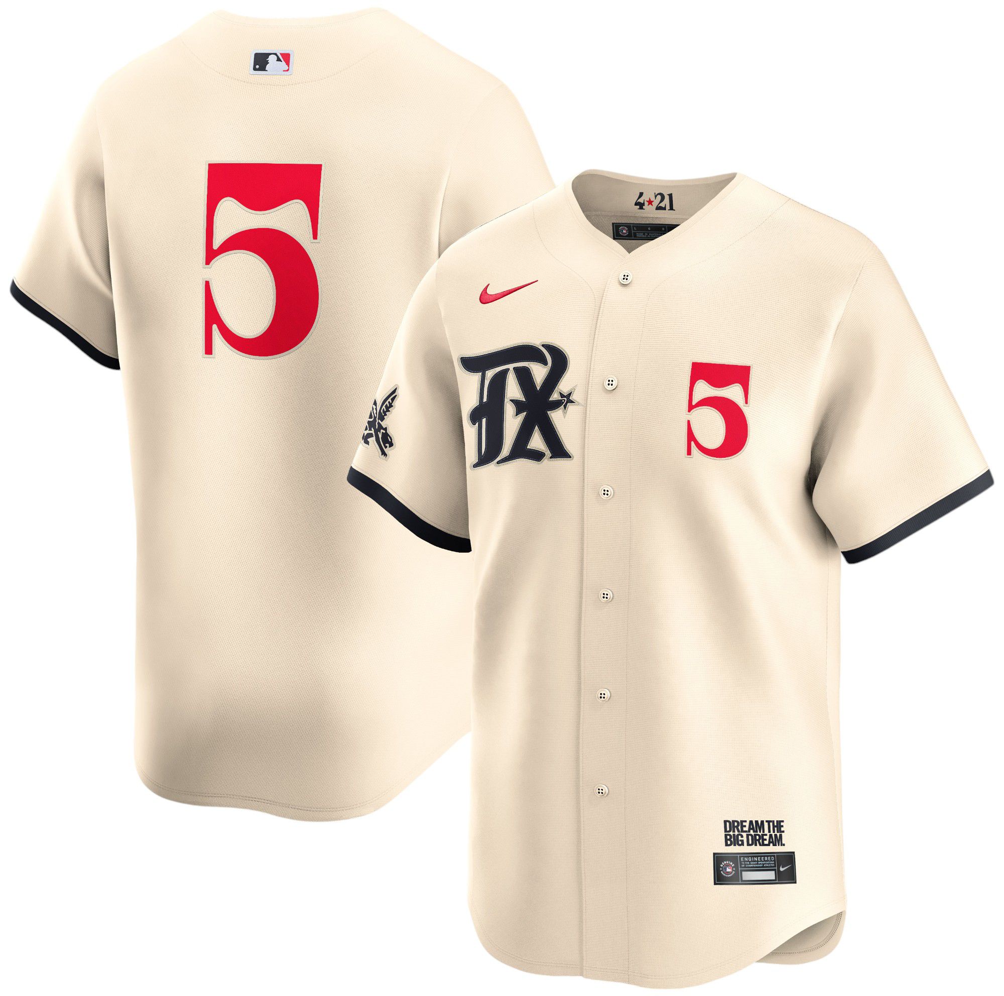 Nike Adult Texas Rangers Corey Seager #5 City Connect Limited Jersey product image