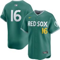 Nike Men's Boston Red Sox Jarren Duran #16 2025 City Connect Green Limited Vapor Jersey