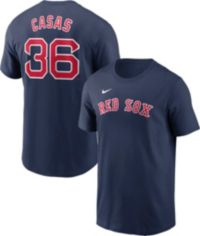 Nike Men's Boston Red Sox Triston Casas #36 Navy T-Shirt | Dick's