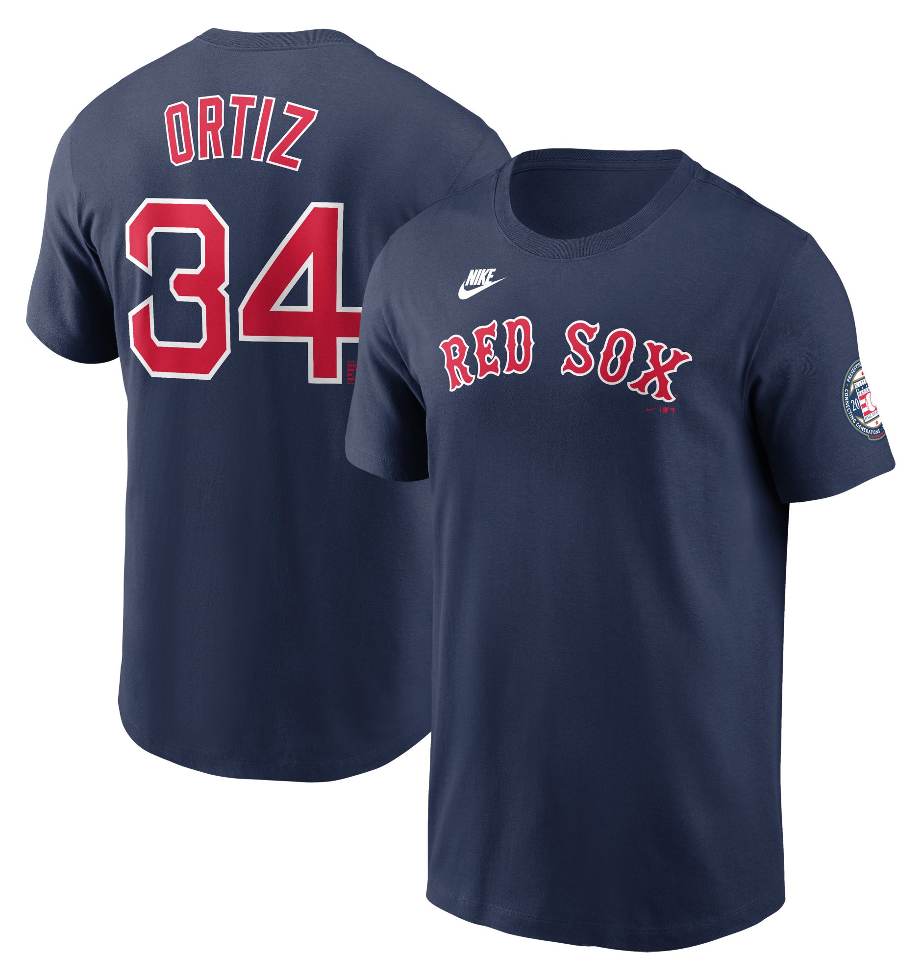 Nike Men's Boston Red Sox David Ortiz #34 Navy T-Shirt product image