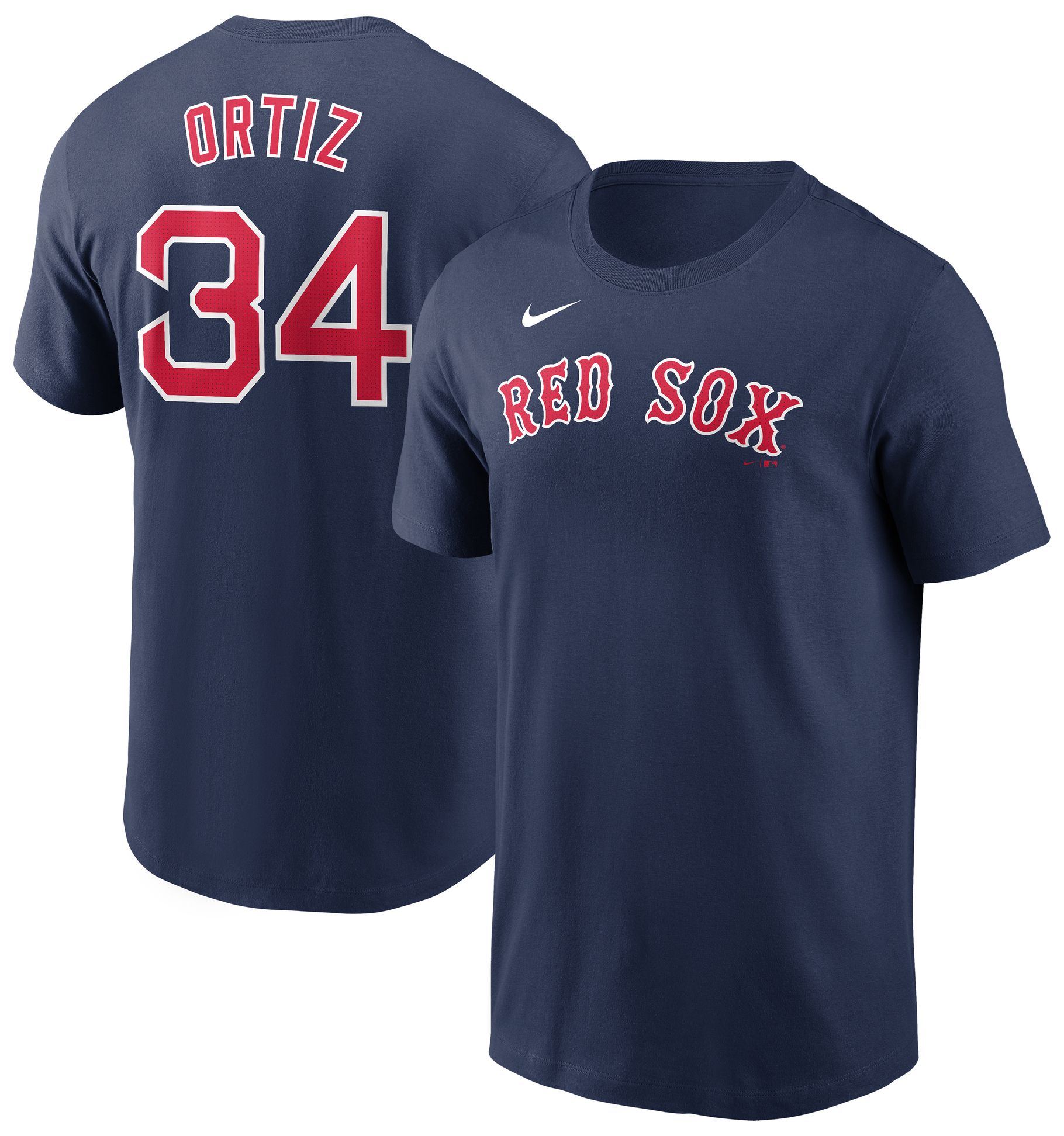 Nike Adult Boston Red Sox David Ortiz #34 Navy T-Shirt product image